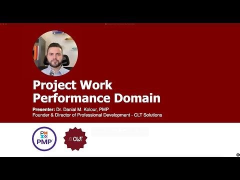 PMP: Project Work Performance Domain
