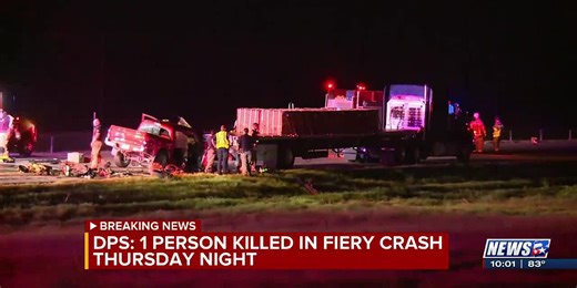 DPS investigating fatal crash involving 18-wheeler in Brazos County Thursday night