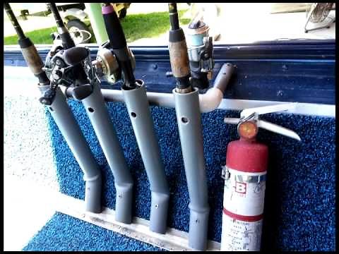 DIY Fishing Rod Holder for Boat