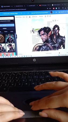 Tras horas el resultado fue hermoso y eso que solo es un personaje. Ame el proceso y fue tan de ensueño.🦋 Créditos ✨️: @𝐒𝐞𝐫𝐞𝐧𝐝𝐢𝐩𝐢𝐚 ✨️✍️🏻 el tutorial esta en su página, al igual que la plantilla. ⚘️ #fyp #fypシ゚viral #fyppppppppppppppppppppppp #booktok #canva #canvadesign #bing #characterdesign #character #wattpadtiktok #fantasy #edits #wattpadespañol #wattpadforyou