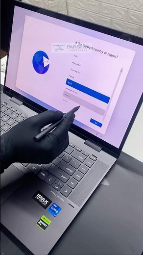 Hp Envy x360 2in1 Laptop with stylus Touch Pen #shorts