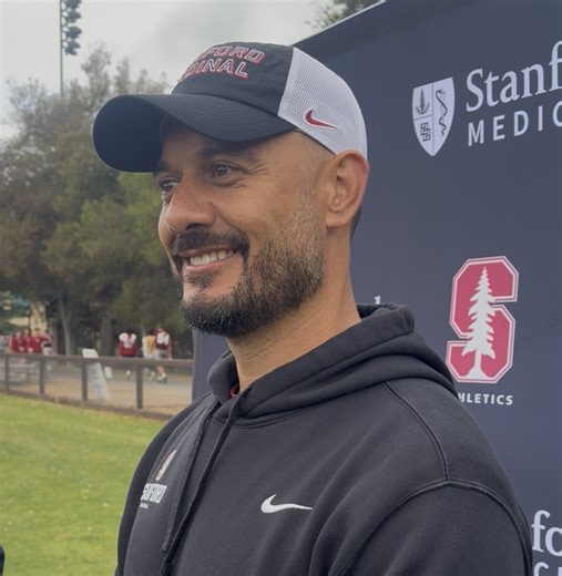 Tavita Pritchard talks opening of Stanford spring practice