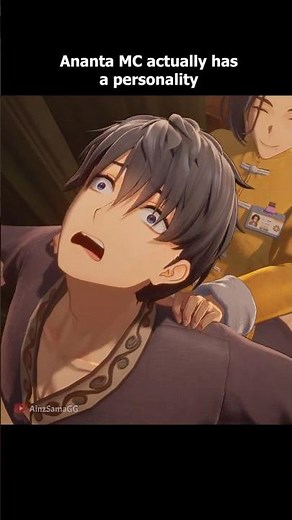 ANANTA’s MC is actually a goofy fun guy 😭 #ananta #gachagames #shorts