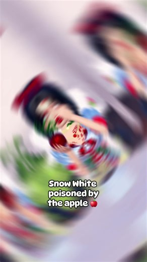 snow white poisoned by the apple.. featuring the evil queen herself! 🍎✨#dresstoimpress #snowhite #disney #horror #evilqueen