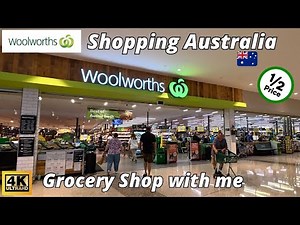 Woolworths Supermarket Shopping in Australia 🇦🇺 POV Grocery Shopping 2025