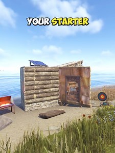 Building a Compact Starter Base in RUST - #rust #rustgaming #rustclips #rusttok #rustgame #fyp