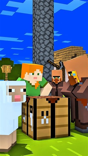 CAN STEVE ACTUALLY TOUCH THE SUN ?? ☀️😎 (part 2) #shorts #minecraft #animation