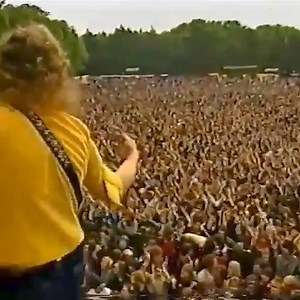 1M views · 15K reactions | "I wanna see everybody get your boots on!" - Noddy leading the band and audience into 'Get Down Get With It' | Slade | Facebook