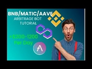 Arbitrage Bot Tutorial (BNB/MATIC/AAVE)