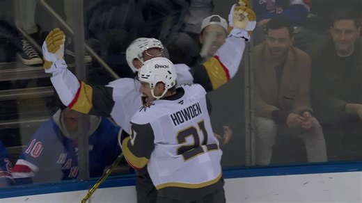 VGK@NYR: Eichel scores goal against Jonathan Quick