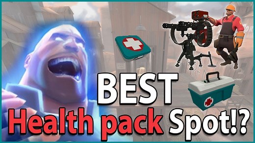 The BEST Health Pack Spot in TF2!?