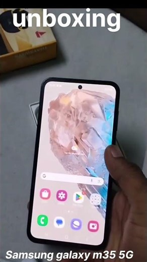 Samsung galaxy m35 5G unboxing #samsunggalaxy #jharkhand #trendingshorts #short #m35