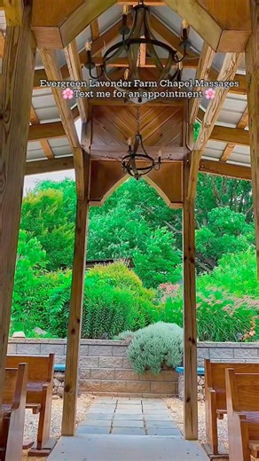 Thanks to Ashley of Traveling Grace Mobile Massage for the video! She has 2 spots available for Friday, June 21, so schedule by calling 434-547-5622. June 22 are chair massaged and no appointment necessary. | Evergreen Lavender Farm