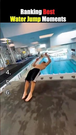Ranking Best Water Jump Moments 😂