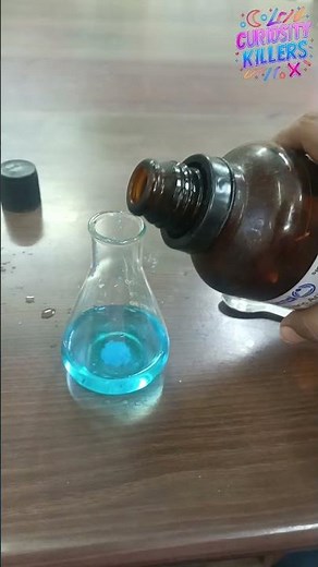 Burning reaction of Aluminium metal with Hydrochloric Acid #chemistry #science #blueflame #metalrxn