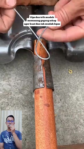 Cara mudah memasang gagang sekop agar kuat dan tak mudah lepas | IWK Channel