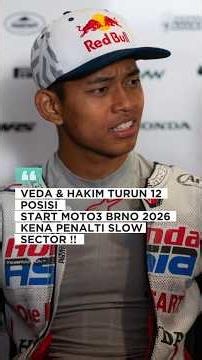VEDA & HAKIM TURUN 12 POSISI GRID START MOTO3 BRNO 2026 !!