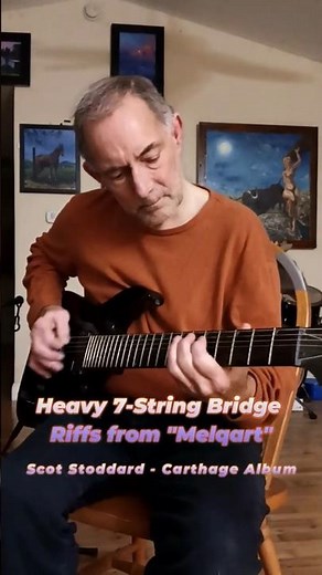 Heavy 7-String Bridge Riffs From Melqart - Carthage Album