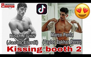 Noah Flynn Jacob Elordi Vs Marco Penia Taylor Perez Tiktok Compilation 亲吻亭