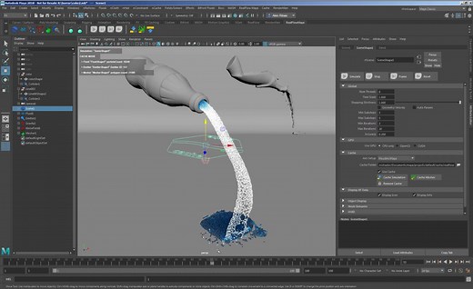 RealFlow | Maya: Easy Workflow