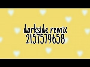 Roblox Music Code - Darkside (Remix) - Alan Walker