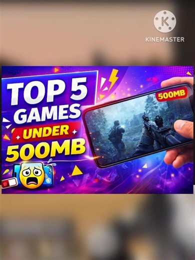 👉 STOP! Storage Full? 😱 Top 5 Games Under 500MB (PC Level Graphics!)