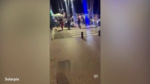 CCTV shows Ross Monaghan attempting to escape killer in Spain