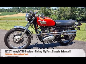 1972 Triumph TR6 Review - Riding My First Classic Triumph Motorcycle!