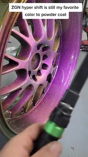 ZGN Hyper Shift Powder Coating: A Vibrant Choice for Your Project