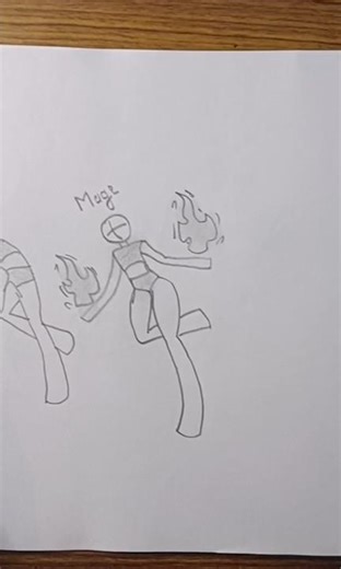 Drawing stickman body mage #drawing#tutorial #howtodraw #sketch#art