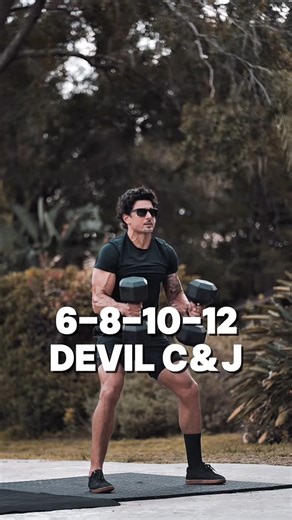 anthonydiaz on Instagram: "friday hits hard. the mind folds. the body fights. some days you’re the hammer, some days the nail. if you’re the nail, stand tall. . Work 6 db devil C&J 12 box jump overs 18 weighted sit-ups 8 db devil c&j 14 box jump overs 20 weighted sit-ups 10 db devil C&J 16 box jump overs 22 weighted sit-ups 12 db devil C&J 18 box jump overs 24 weighted sit-ups Goal time try to finish under 30 mins Great time under 18 mins *you can scale to alt single DB C&J if you want (each arm