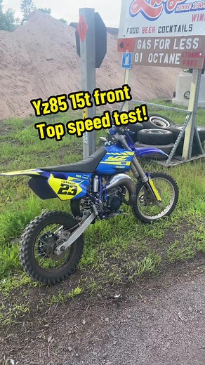 Top Speed Test on the Yamaha YZ85 Motorcycle