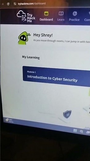 TryHackMe Se Hacking Start 🔥 | First Lab in 5 Min 😱#bugbounty #hacker #tryhackme #shorts