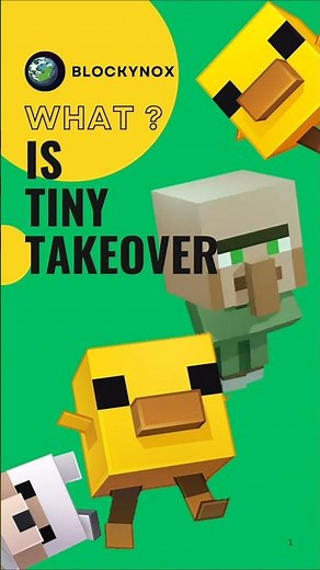 Tiny Takeover Update in Minecraft – All Changes! || #shorts #youtubeshorts #minecraft #gaming