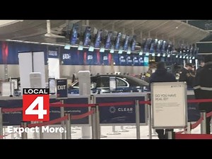 Driver crashes car into Delta Airlines check-in area at Detroit Metro Airport