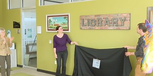 BSC unveils new art installation: Library Letters