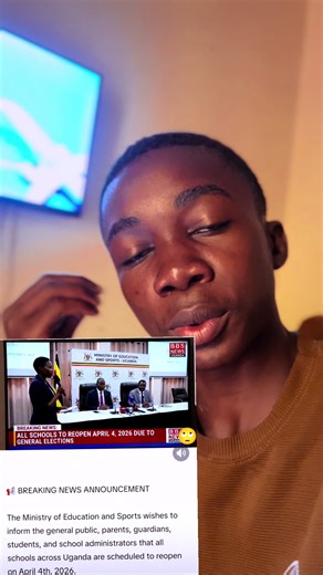 April 2026 School Opening Announcement in Uganda