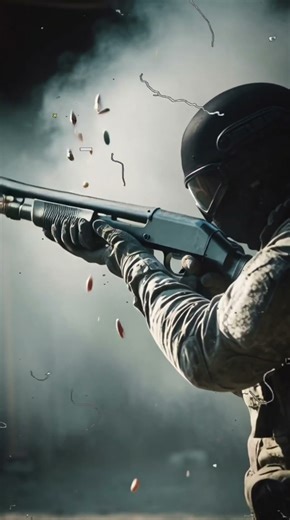 Can You Reload a Shotgun With One Hand? 😱 | Real Technique Explained #facts#shorts