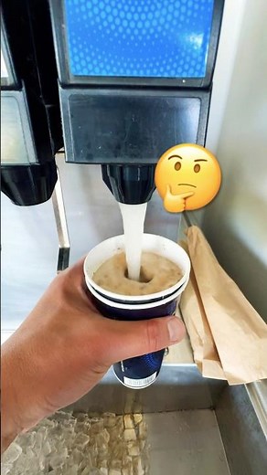Getting Pepsi at Soda Fountain Machine | Costco Food Court, Alhambra, California, USA