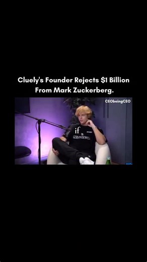Would Roy Lee Sell Cluely to Mark Zuckerberg for $1 Billion? Roy Lee, the 21-year-old founder who was kicked out of Harvard and Columbia, reveals he’d say “hell no” to Zuckerberg’s billion-dollar offer for Cluely. For Roy, being at the helm is worth more than any check. He sees himself as a “main character” like Luffy from One Piece, leading the new generation and fighting legacy giants. Selling out, for him, would mean leaving his crew and adventure behind—even if that means missing out on boat