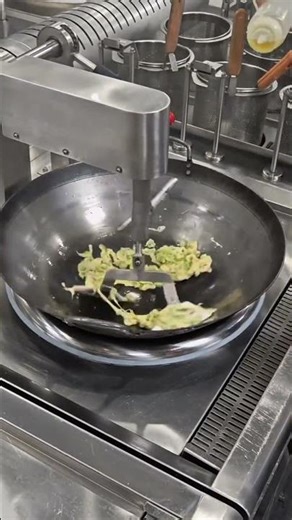 Revolutionizing the Kitchen: Automatic Wok Cooking Robot in Action!