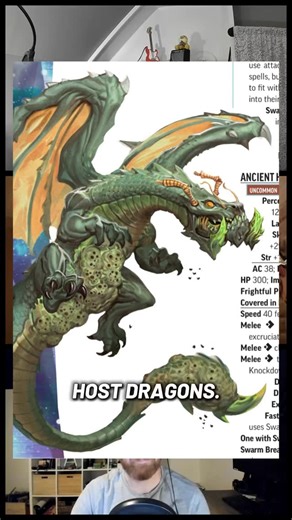 1.5K views | The Host Dragon is easily my least favorite thing in the Starfinder 2e Alien Core. I can handle scary, but I cannot handle this. #ttrpg #podcast #starfinder | Rpgbot | Facebook