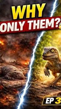 Why Dinosaurs Survived When Others Died 🤯 | The Real Secret (Episode 3) #trending #shorts #viral