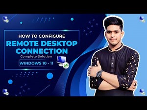 How to Configure Remote Desktop Connection in windows 10 & 11 | Tech To The Premium | Jobayer Hossen
