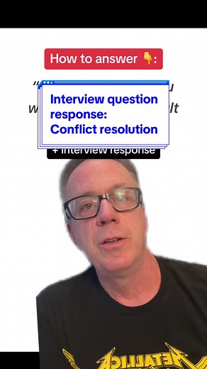It’s a common interview question! 👨🏻‍💻 ⭐️ “Describe a time you worked with a difficult co-worker” Here’s how to answer 👆 #jobsearchtips #jobsearch #careeradvice #careercoach #corporatetiktok #careertok #careertiktok #interviewtips #interview