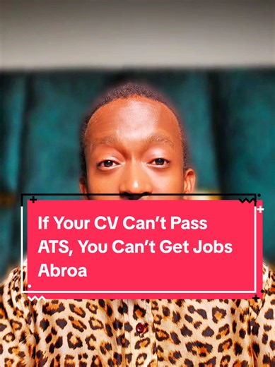 The best CV to apply for jobs abroad must pass ATS (Applicant Tracking System). ATS is software used by companies to scan CVs before a human even sees them. If your CV is not ATS-friendly, it can be rejected automatically — even if you are qualified. To make an ATS-friendly CV: • Use simple format (no tables, no graphics) • Use job keywords from the job advert • Use standard headings (Work Experience, Education, Skills) • Save in PDF or Word (if employer asks) • Write clear job duties, not stori