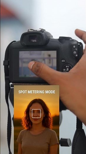 spot metering mode explained in తెలుగులో