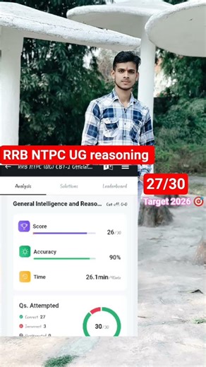 RRB NTPC UG reasoning mock #railway #ssc #math #viral #shorts #ntpc #alp