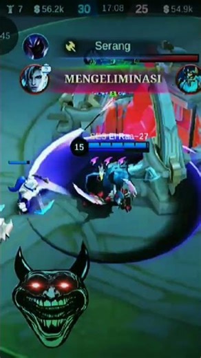 musuhnye sibuk bangettt sampe2 map ga diliat🤣#hc#mobilelegends #dewahc