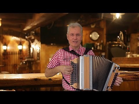 Vollmond Polka auf der Steirischen mit Gesang von Gottfried Kletzmair ( G-C-F-B )